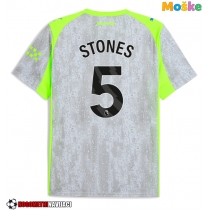 Moške Nogometnih dresov Manchester City John Stones #5 Tretji 2025-26 Kratki rokavi